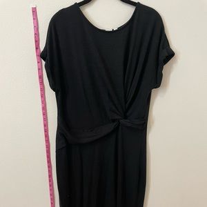 Gap midi wrap t shirt dress